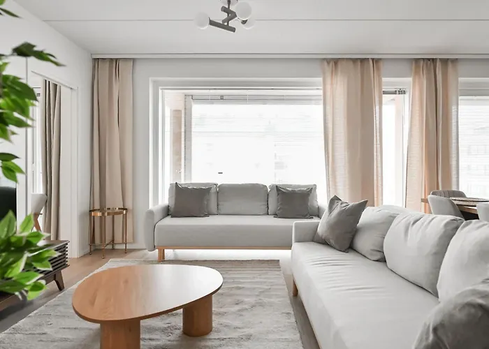 Apartman Premium Retreat - 3bdr - Sauna - Free Parking Jyväskylä